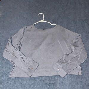 Madewell long sleeve with back cutout